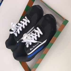 Ben Sherman shoes black blue Mens 9US fits like 8US